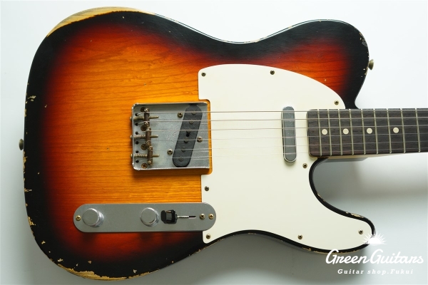 1960 Telecaster Relic - Faded 3-Tone Sunburst