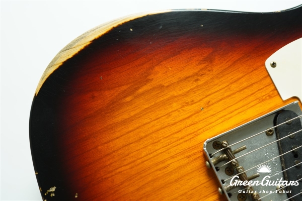 1960 Telecaster Relic - Faded 3-Tone Sunburst