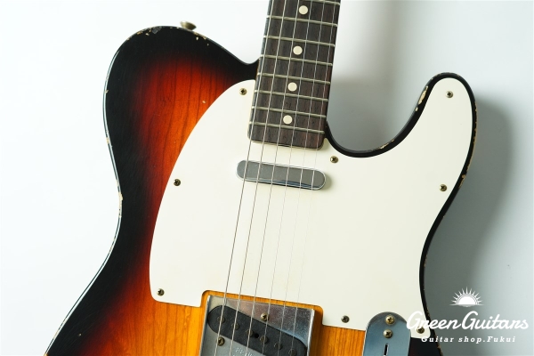 1960 Telecaster Relic - Faded 3-Tone Sunburst