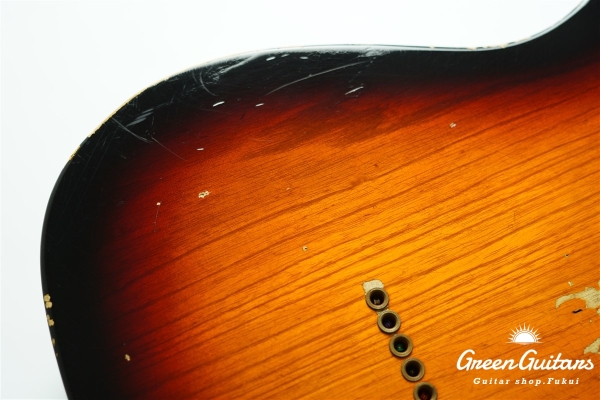 1960 Telecaster Relic - Faded 3-Tone Sunburst