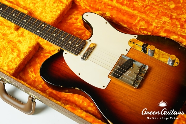 1960 Telecaster Relic - Faded 3-Tone Sunburst