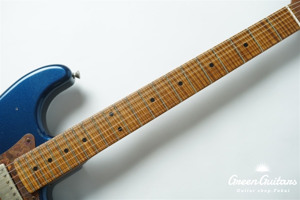 Model S. #189 Multi Layer Heavy Aged - Dark Lake Placid Blue over 3TS with Copper Red
