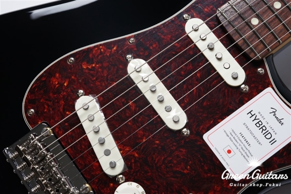 Made in Japan Hybrid II Stratocaster - Black