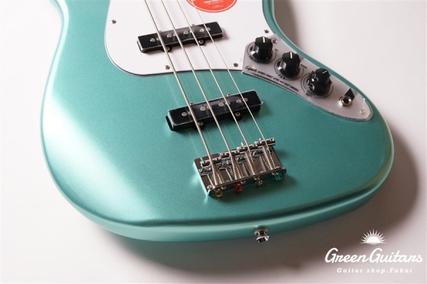 Affinity Series Active Jazz Bass - Mystic Sea Foam Green