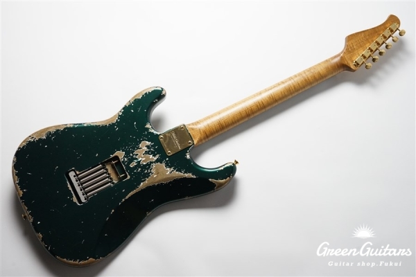 XSC-2 - Cadillac Green / Heavy Aged / Alder / Gold Hard Wear