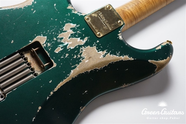 XSC-2 - Cadillac Green / Heavy Aged / Alder / Gold Hard Wear
