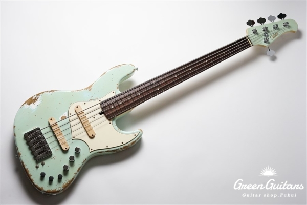 XJ-1T 5st - Faded Sonic Blue / Heavy Aged / Alder / R