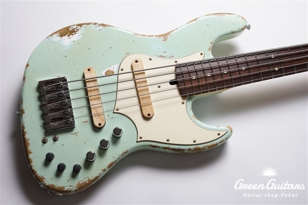 XJ-1T 5st - Faded Sonic Blue / Heavy Aged / Alder / R