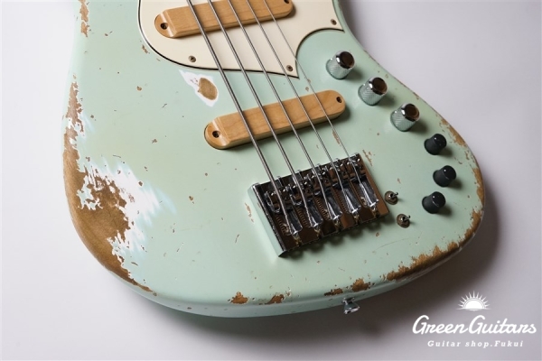 XJ-1T 5st - Faded Sonic Blue / Heavy Aged / Alder / R