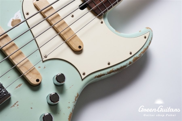 XJ-1T 5st - Faded Sonic Blue / Heavy Aged / Alder / R