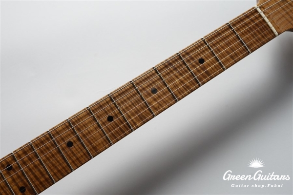 XSC-2 - Olive Drab over Lake Placid Blue / Heavy Aged / Alder / Master Grade Flame Maple