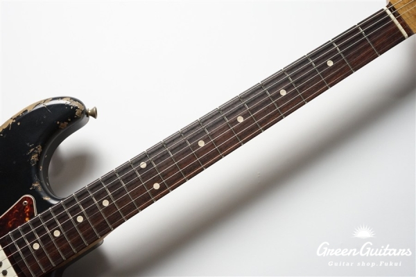 XSC-2 - Black over 3 Tone Burst / Heavy Aged / Alder