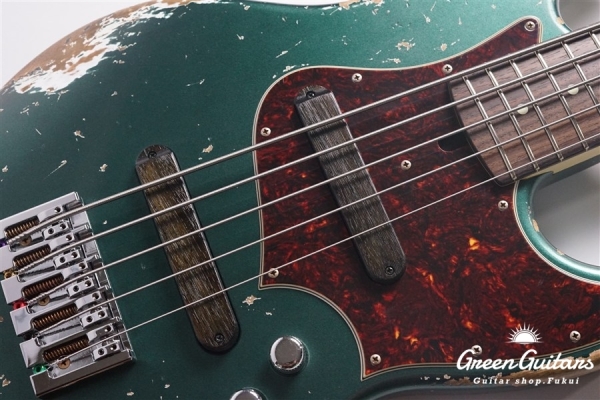 XJ-1T 5st - Dark Sherwood Green / Heavy Aged / Alder / R