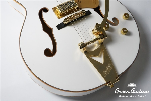 Synchromatic Falcon Hollow Body Single-Cut with Bigsby - Snowcrest White