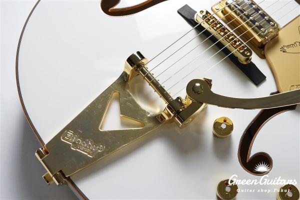 Synchromatic Falcon Hollow Body Single-Cut with Bigsby - Snowcrest White