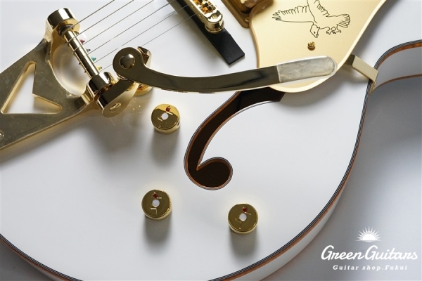 Synchromatic Falcon Hollow Body Single-Cut with Bigsby - Snowcrest White