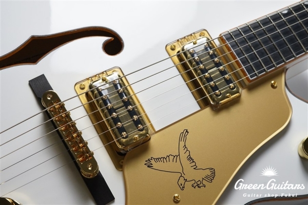Synchromatic Falcon Hollow Body Single-Cut with Bigsby - Snowcrest White