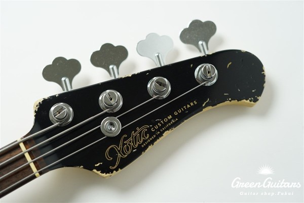 XJ-1T 4st - Black over 3 Tone Burst / Heavy Aged / Alder / R