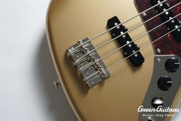 American Professional Classic Jazz Bass - Faded Firemist Gold