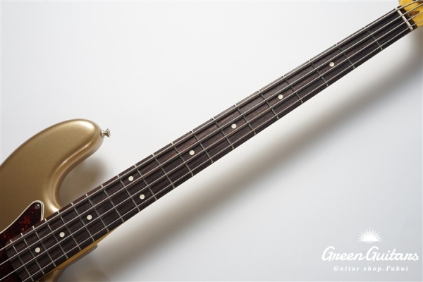 American Professional Classic Jazz Bass - Faded Firemist Gold
