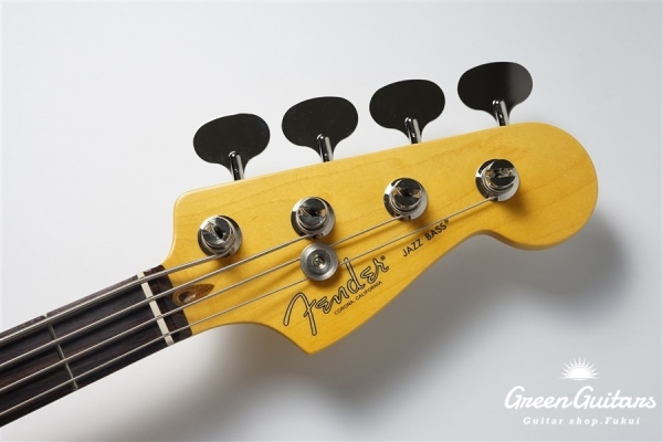 American Professional Classic Jazz Bass - Faded Firemist Gold