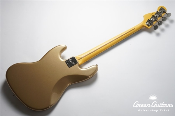 American Professional Classic Jazz Bass - Faded Firemist Gold