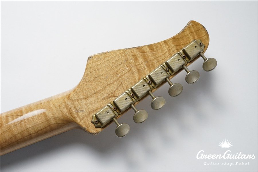 XSC-2 - Dark Candy Apple Red over 3 Tone Sunburst / Heavy Aged / Alder