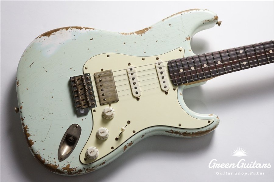 XSC-2 - Faded Sonic Blue / Heavy Aged / Alder