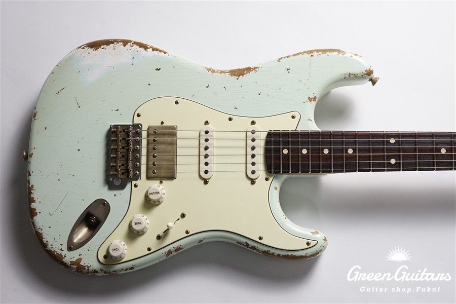 XSC-2 - Faded Sonic Blue / Heavy Aged / Alder