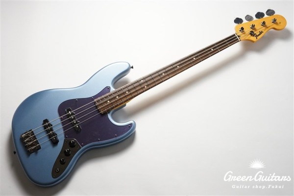 Made in Japan Hybrid II 2026 Collection Jazz Bass Satin Metallic - Matte Aero Blue