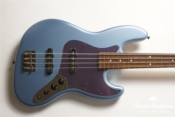 Made in Japan Hybrid II 2026 Collection Jazz Bass Satin Metallic - Matte Aero Blue