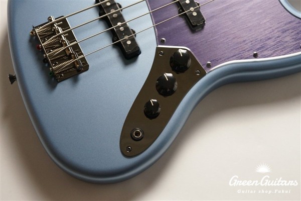 Made in Japan Hybrid II 2026 Collection Jazz Bass Satin Metallic - Matte Aero Blue