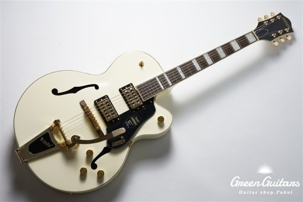 G2420TG Streamliner Hollow Body with Bigsby LTD - Vintage White