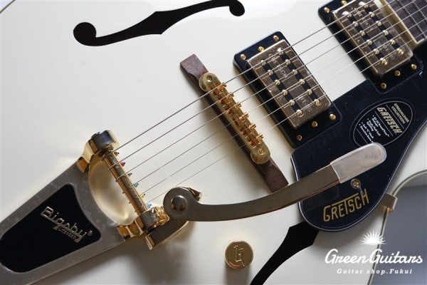 G2420TG Streamliner Hollow Body with Bigsby LTD - Vintage White
