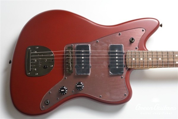 Made in Japan Hybrid II 2026 Collection Jazzmaster Satin Metallic - Matte Inferno Red
