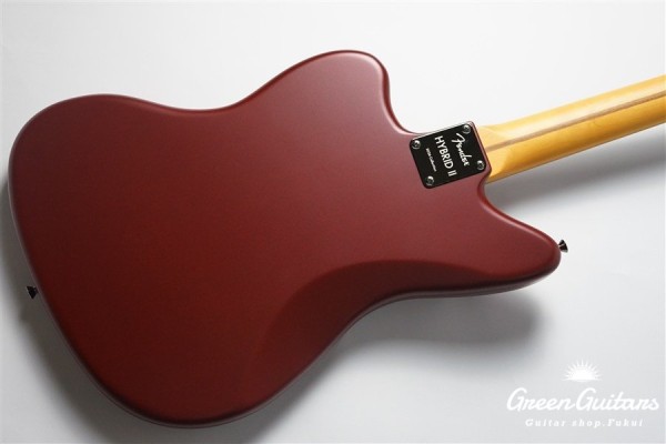Made in Japan Hybrid II 2026 Collection Jazzmaster Satin Metallic - Matte Inferno Red