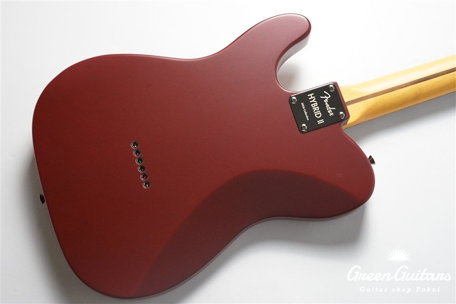  Made in Japan Hybrid II 2026 Collection Telecaster Satin Metallic - Matte Inferno Red