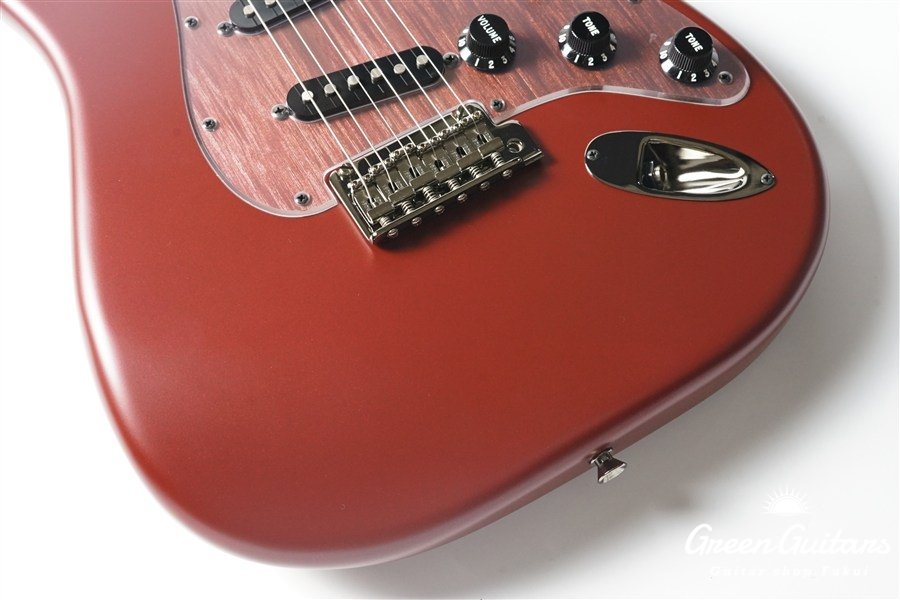 Made in Japan Hybrid II 2026 Collection Stratocaster Satin Metallic - Matte Inferno Red