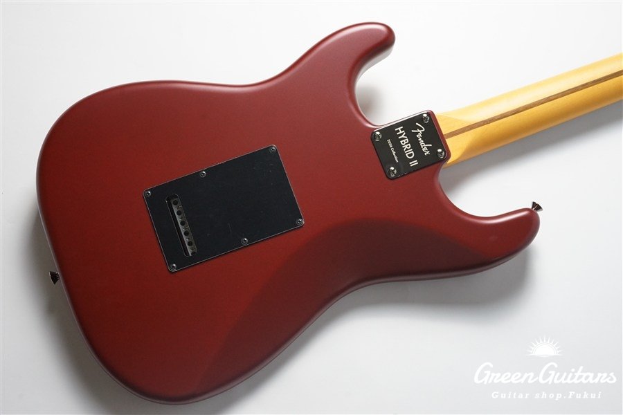 Made in Japan Hybrid II 2026 Collection Stratocaster Satin Metallic - Matte Inferno Red
