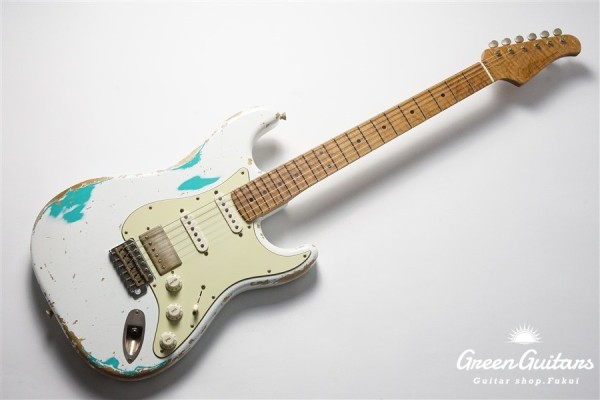 XSC-2 - Olympic White over Seafoam Green / Heavy Aged / Alder