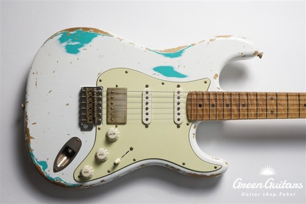 XSC-2 - Olympic White over Seafoam Green / Heavy Aged / Alder