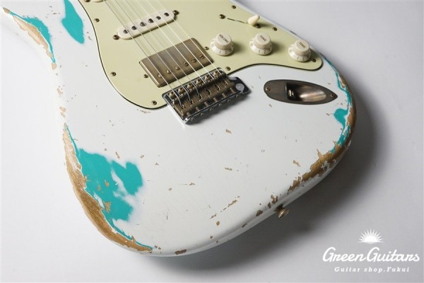 XSC-2 - Olympic White over Seafoam Green / Heavy Aged / Alder