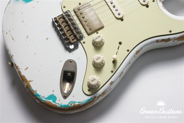 XSC-2 - Olympic White over Seafoam Green / Heavy Aged / Alder