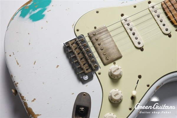 XSC-2 - Olympic White over Seafoam Green / Heavy Aged / Alder