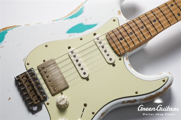 XSC-2 - Olympic White over Seafoam Green / Heavy Aged / Alder