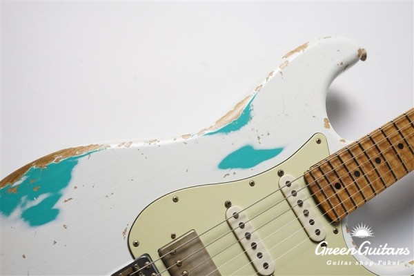 XSC-2 - Olympic White over Seafoam Green / Heavy Aged / Alder