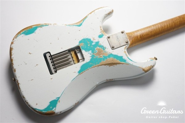 XSC-2 - Olympic White over Seafoam Green / Heavy Aged / Alder