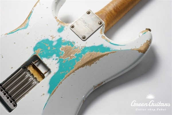 XSC-2 - Olympic White over Seafoam Green / Heavy Aged / Alder