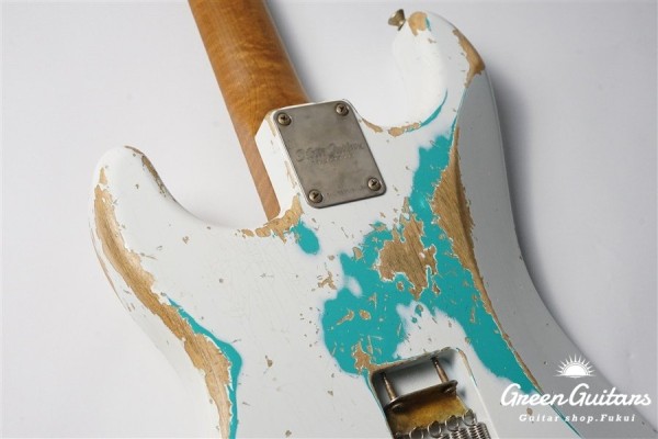 XSC-2 - Olympic White over Seafoam Green / Heavy Aged / Alder