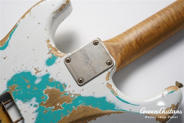 XSC-2 - Olympic White over Seafoam Green / Heavy Aged / Alder